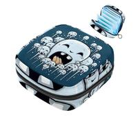 Sacs menstruels pour l'école, porte-monnaie de rangement de serviettes hygiéniques, pochette à fermeture éclair pour tasse menstruelle, sacs tampons pour les dents des femmes - 399