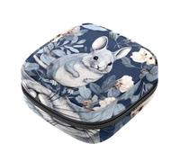 Sacs menstruels pour l'école, sac de rangement de serviettes hygiéniques, pochette à fermeture éclair, sacs à tampon pour femmes Chinchilla-2049