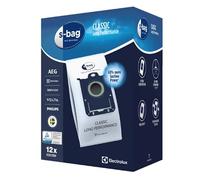 Sacs microfibres par 12 en vrac S-BAG CLASSIC LONG PERFORMANCE E201SMREC pour Aspirateur AEG, DIRT DEVIL, ELECTROLUX, ESSENTIEL B, EVATRONIC, FAKIR, FAR, FERSEN, GLENAN, GOBLIN, HANSEATIC, HOOVE ...