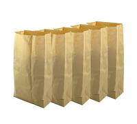 Sacs papier compostables dechets verts 100L x5 autoportants