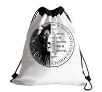 Sacs Piscine Citation Chrétienne : Sois Fort Et Courageux, Car Le Seigneur Ton Dieu Sera avec Toi. Sacs À Cordon Colourful Gym Sack Pliable Sac De Sport pour Voyage Gym Ecole M