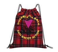 Sacs Piscine Les Queers Ripostent Contre Une Action Antiraciste Gym Sack Pliable Sacs À Cordon Unisexe Sac De Sport pour Fête Camping Voyage M