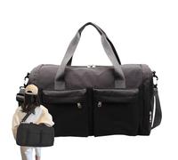 Sacs Pliables pour Voyage,Duffle Bag Pliable - Valise Cabine Portable Extensible pour Travail Gym Sport Week End Camping Avion Hôpital