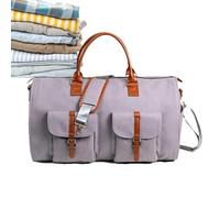 Sacs polochons pour Voyager - Polyester 56x33x32cm Imperméable | Sac de Voyage Convertible avec Compartiments zippés, fourre-Tout léger, Voyages d'affaires, Organisateur de déplacements | Bagag