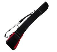 Sacs Portables Golf Sac de Golf en Nylon Ultra léger, Peut contenir 4 à 5 golfeurs, Grande capacité, Confortable, Original(Red Black)