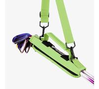 Sacs Portables Golf Sac de Transport léger for Club Golf, Sacs Portables à bandoulière réglables, étui d'entraînement(Fluorescent Green)