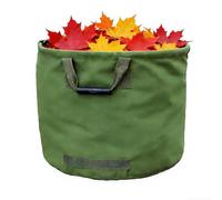 Sacs portables pour feuilles, bac à tontes d'herbe, 56 x 46 cm, sac de jardinage avec poignées, rangement de cour, accessoire d'extérieur facile à transporter, fournitures d'intérieur pour jardin