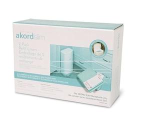 Sacs poubelle à couches JANIBELL Akord SLIM 26L - 2 tubes de sacs plastiques 12 mètres chacun