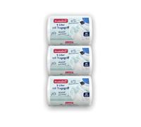 Sacs Poubelle Avec Poignée Opaque Diskrekt pour de Salle Bain 5 L, 3x85 Pièce