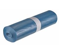 Sacs poubelle, bleu - 120 litres, 70 µ 1 rouleau = 25 pièces