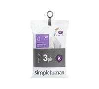Sacs poubelle CW0260 3 x 20 sacs code K