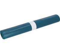 Sacs poubelle Deiss bleu 200 litres 480 + 470 x 1250 mm 10 pièces