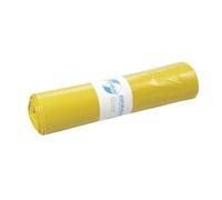 Sacs poubelle DEISS PREMIUM jaunes 60 my 120 l