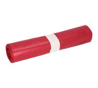 Sacs poubelle Deiss PREMIUM rouges, type 60, 120 litres, 700 x 1100 mm, 25 sacs
