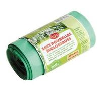 Sacs poubelle éco-plastiques rouleaux 30 l G