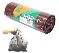Sacs poubelle écologiques et recyclables VOREL - résistants et spacieux- sacs poubelle et nettoyage extérieur- 200 Litres, 10 sacs