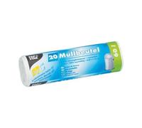 Sacs poubelle, HDPE 60 l 72 cm x 60 cm blanc