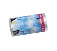 Sacs poubelle, HDPE 70 l 100 cm x 57,5 cm trans…