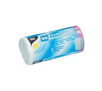Papstar papstar sac poubelle ldpe, 5 litres, blanc noir
