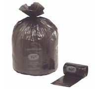 Sacs poubelle NF 30L - Noir - Lot de 1000