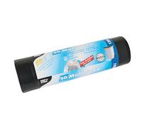 Sacs poubelle PAPSTAR LDPE avec cordon de serrage 120 litres noir