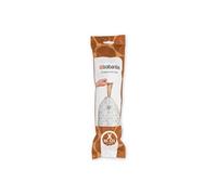 SACS POUBELLE PERFECTFIT, CODE X, 10-12L - 20 SACS PAR ROULEAUX - WHITE