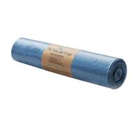 Sacs poubelle recyclés TSP 120L - fabriqués à partir de matériaux 90% recyclés (PE) - certifiés Ange Bleu - rouleau de 25 sacs - Type 60 extra (30 µm) - 700x1100 mm - pour les déchets plus légers