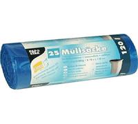 Sacs poubelle STARPAK HDPE 120 litres bleu 25 sacs