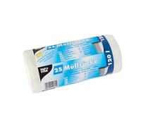 Sacs poubelle STARPAK HDPE 120 litres transparent 25 sacs