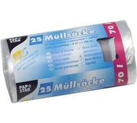 Sacs poubelle STARPAK HDPE 70 litres transparent 25 sacs