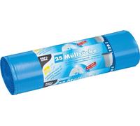 Sacs poubelle STARPAK LDPE 120 litres bleu 25 sacs