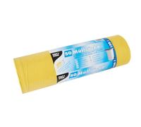Sacs poubelle STARPAK LDPE 120 litres jaune 50 sacs