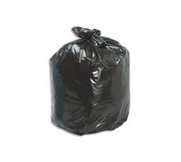 Boîte de 500 sacs poubelles 30 litres Noir 25 microns