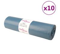 Sacs Poubelles Sac à Ordures Déchets Cuisine Intérieur 100 pcs Bleu vidaXL