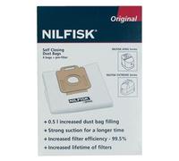 Sacs pour Aspirateur - NILFISK - KING - 4 Sacs + Pré-filtre - Accessoire d'origine - Filtre