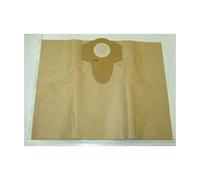 Einhell Sac à poussière Original 25 L pour aspirateurs eaux et poussières, lot de 5 en papier