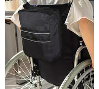 Sacs Pour Fauteuil Roulant - Sac Dos Pour Fauteuil Roulant Avec Bandes Réfléchissantes | Sacoche Portable Pour Hôpital Courses Voyage Avion Scooter Adulte Extérieur Rééducation