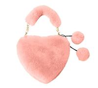 Sacs pour femme Memento Couleur Sac à bandoulière en forme de cœur Sac à main Saint-Valentin Sac à main fonctionnel pour femme Manches longues avec poches, f, Taille unique pour tous