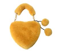 Sacs pour femme Memento Couleur Sac à bandoulière en forme de cœur Sac à main Saint-Valentin Sac à main fonctionnel pour femme Manches longues avec poches, b, Taille unique pour tous