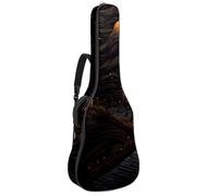 Sacs pour guitare basse avec décor de château d'Halloween de 94 cm, housse pour guitare électrique de 101,6 cm, housse de transport imperméable Oxford pour guitare électrique acoustique classique,