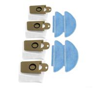 Sacs pour poussière Haute Capacité pour Robot pour medion pour x20 | Ajustement parfait, installation outil, compatibilité totale pour medion pour x20 SW+, nettoyage efficace