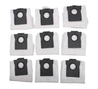 Sacs pour poussière pour dreame Aqua10 pour Pro Track Filtration HEPA | Compatible Aqua10 Ultra Track, 9 sacs, filtration avancée, fibres soufflées, non-tissé durable
