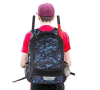 Sacs pour raquettes de baseball, d'équipement de baseball, de baseball et de softball | Sac à dos Oxford résistant à la déchirure et imperméable pour adolescents, adultes, grand compartiment principal