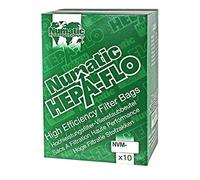 Sacs poussière SMS Numatic Hepaflo NVM-3BH d'origine et authentique (Paquet de 10)