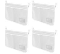 Sacs Rangement Frigo 4pcs pour Petits Objets Alimentaires(Mixed colors) | Maximise l'espace pour porte, 4 sacs maille, pour suspension pour facile, pour idéal petits objets, circulation air optimisée