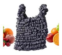 Sacs réutilisables - Capacité en polyester durable | Ensemble de rangement pliable avec poche à poignée | Outil portable léger pour , travail, école, gym, marché, pique-nique, collège, seize if