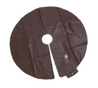 Sacs Ronds D'arrosage pour Arbres, Système D'irrigation Goutte à Goutte en PVC Résistant à l'usure de 15 Gallons, Sac d'eau Vert Réutilisable de 90 Cm de Diamètre pour la (Café)