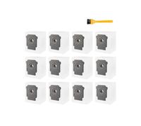 Sacs Sous Vide, Compatibles Avec IRobot Roomba Clean Base I7, I7+, I8, I8+, I3, I3+, I4, I4+, I5, I5+ I6, I6+, J5(12 Pcs bag 1 Brush)