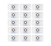 Sacs Sous Vide, Compatibles For Ecovacs, Compatibles For Deebot, X1 OMNI/Turbo T10 OMNI/Turbo T20 Omni/T20/T20 Max/T20 Pro Sacs À Poussière De Remplacement Jetables(15PCS)