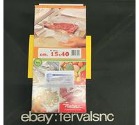 Sacs Sous Vide Conf. De 40 Pcs. Mesure 15X40 Originaux Reber 6730N